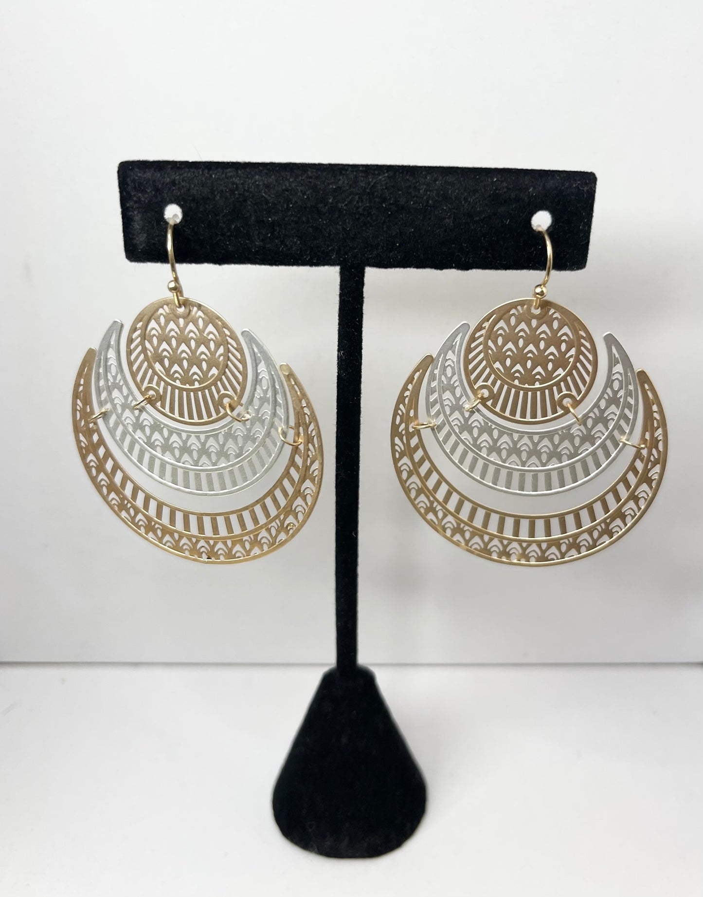 2 Tone Earrings